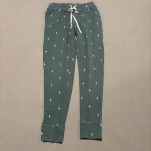 Polo Ralph Lauren Women's Pyjamas Bottom Size XS Teal Holiday Casual Lounge